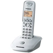 Telefony stacjonarne - Panasonic KX-TG2511PDW telefon bezprzewodowy 297 - miniaturka - grafika 1