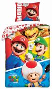 Pościel dla dzieci - Pościel Młodzieżowa 140x200 Super Mario - miniaturka - grafika 1