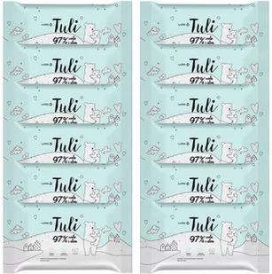 ﻿Luba Tuli Chusteczki Nawilżane dla Dzieci z Aloesem 12 x 60 Sztuk - Chusteczki nawilżane - miniaturka - grafika 1