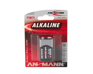Ansmann 1 Alkaline 9V-Block red-line 1515-0000 - Baterie i akcesoria - miniaturka - grafika 1
