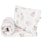 Pościel dla dzieci - Pościel do łóżeczka 2 el. (poszewki) Sarenki 120x90, 40x60 - miniaturka - grafika 1