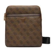 Torby męskie - Saszetka Guess HMEVZL P2223 Brązowy - miniaturka - grafika 1