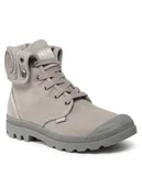 Buty trekkingowe męskie - Palladium Trapery Baggy 02353-066-M Szary - miniaturka - grafika 1