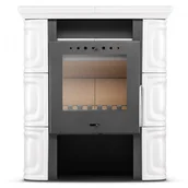 Piece wolnostojące - FLAMA Piec kaflowy koza ALEA ECO Design 2022 - miniaturka - grafika 1