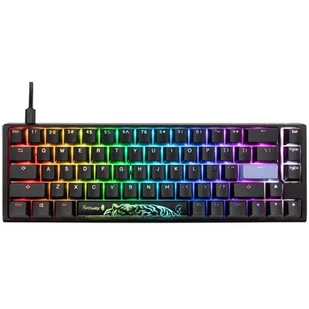 Ducky One 3 Classic Black/White SF Klawiatura Gamingowa RGB LED - MX-Brown (US) - Klawiatury - miniaturka - grafika 1