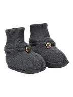 Buciki dla niemowląt - mikk-line Buty w kolorze ciemnoszarym do raczkowania - miniaturka - grafika 1