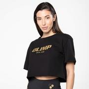 Koszulki sportowe damskie - Damski top treningowy Olimp - WMS Crop Top Gold Series-XL - miniaturka - grafika 1