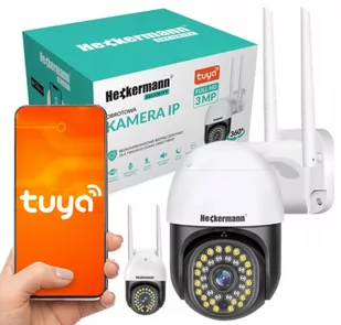 KAMERA IP ZEWNĘTRZNA OBROTOWA WIFI Kamera IP 3MP HECKERMANN C19 - Kamery IP - miniaturka - grafika 2