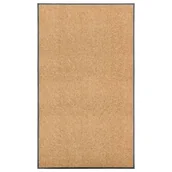 Wycieraczki - vidaXL Wycieraczka z możliwością prania, kremowa, 90 x 150 cm - miniaturka - grafika 1