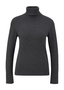 s.Oliver Sales GmbH & Co. KG/s.Oliver Damski sweter z golfem, szary, 36 - Swetry damskie - miniaturka - grafika 1