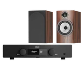 Zestawy stereo - Hegel H150 (czarny) + 706 S3 (mokka) - miniaturka - grafika 1