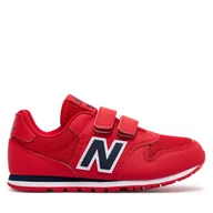 Buty dla chłopców - Sneakersy New Balance PV500CRN Czerwony - miniaturka - grafika 1