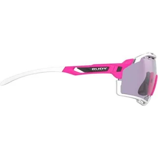 RUDY PROJECT Okulary sportowe z fotochromem CUTLINE pink fluo matte impact photochromic 2 laser purple - Okulary sportowe - miniaturka - grafika 6