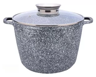 ZILNER ZILNER GARNEK MARMUROWY 10L 28cm ZILNER ZL-7065  ZL-7065 - Garnki - miniaturka - grafika 1