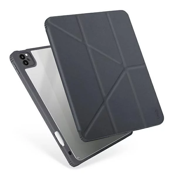 Uniq Etui do tabletu  UNIQ etui Moven iPad 10.2&quot 2020 szary/charcoal grey UNIQ367GRY