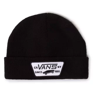 Czapki damskie - Vans Czapka Milford Beanie VN0A36OJBLK1 Black - grafika 1