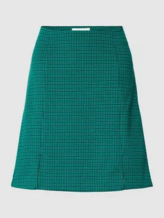 Spódnice - Spódnica mini ze wzorem w kratę model ‘Kate’ - grafika 1
