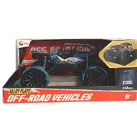 Zabawki zdalnie sterowane - SAMOCHÓD AUTO TERENOWE ZDALNIE STEROWANE PILOTEM NAPĘD 4x4 DUŻE KOŁA - miniaturka - grafika 1