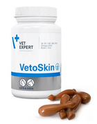 Suplementy i witaminy dla psów - VetExpert VetoSkin 90 tab 47566-uniw - miniaturka - grafika 1
