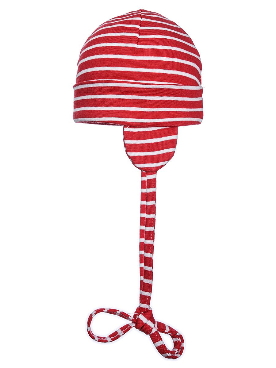 Niemowlęca czapka wiązana czerwona Döll r.37