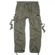 Odzież trekkingowa męska - Spodnie bushcraft męskie Brandit M65 Vintage Olive - miniaturka - grafika 1