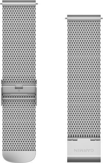 Garmin Bransoleta ze stali na nadgarstek Quick Release 20 srebrna / srebrne zapięcie 010-12924-23