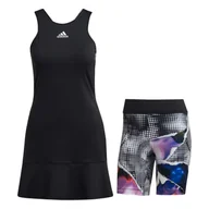Sukienki - Sukienka damska adidas  US Series Y-Dress Black S - miniaturka - grafika 1