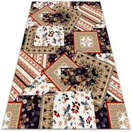 Dywany - Dywan balkonowy wzór Chaotyczny patchwork 120x180 cm - miniaturka - grafika 1