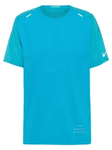 Nike Koszulka sportowa w kolorze turkusowym - Koszulki sportowe męskie - miniaturka - grafika 1
