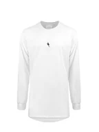 Koszulki męskie - Koszulka z długim rękawem  Longsleeve CLEANT Air Long V3 Biała-L - miniaturka - grafika 1