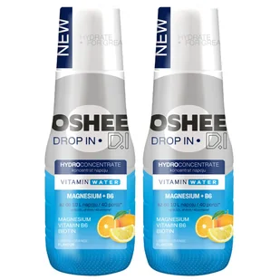 2x SYROP OSHEE DROP IN 500ML ELEKTROLITY WITAMINY MINERAŁY DO SATURATORA - Syropy i koncentraty owocowe - miniaturka - grafika 1