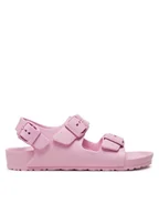 Buty dla dziewczynek - Birkenstock Sandały Milano Eva 1029544 Różowy - miniaturka - grafika 1