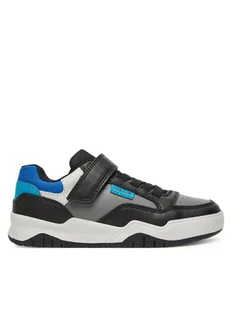 Geox Sneakersy J Perth J367RE 054FU C0043 S Szary - Buty dla chłopców - miniaturka - grafika 1