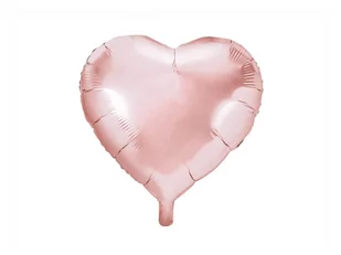 Balon foliowy Serce złoty róż - 61 cm - 1 szt. - Balony i akcesoria - miniaturka - grafika 1
