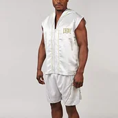 Koszulki sportowe męskie - LEONE 1947 Premium Bez rękawów Pierścień, Unisex – Dorosły, biały, L/XL - miniaturka - grafika 1