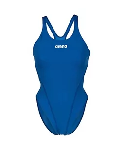 ARENA Damski kostium kąpielowy Swim Tech Open Back MaxLife One Piece Solid Team, królewski niebieski, 164 - Stroje kąpielowe - miniaturka - grafika 1