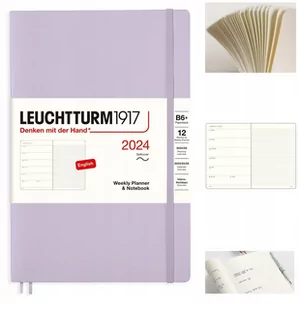 LEUCHTTURM1917 Planer kalendarz książkowy B6 tyg. - Kalendarze - miniaturka - grafika 1