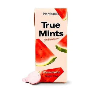 TRUE MINTS miętówki o smaku arbuza 13g BEZ CUKRU - Gumy do żucia, lizaki, dropsy - miniaturka - grafika 1