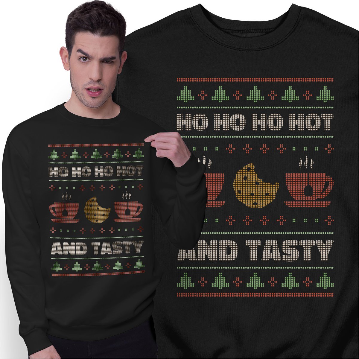 Świąteczna Bluza Prezent na Święta Ho Ho Ho Świąteczny Sweter