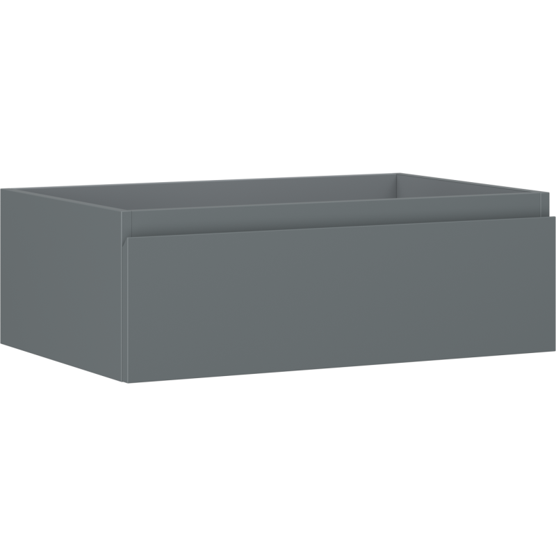 Mexen Orio szafka łazienkowa podumywalkowa 70 cm, 1 szuflada, grafit mat - 91A10-07023-1-BF66