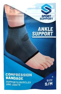 Bandaż na kostkę - rozmiar S/M - Ortezy, stabilizatory i opaski elastyczne - miniaturka - grafika 1