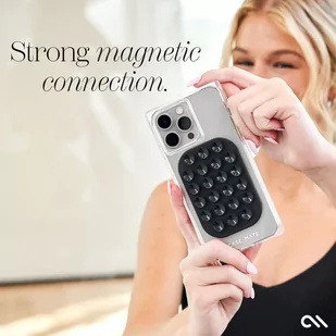 Case-Mate Stick It! Suction Phone Mount - Uchwyt MagSafe z przyssawką (Midnight Black) - Pozostałe akcesoria do telefonów - miniaturka - grafika 4