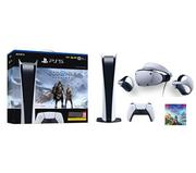 Konsole Playstation - Sony PlayStation 5 Digital Edition + okulary PlayStation VR2 + Horizon Call of the Mountain + God of War Ragnarok - miniaturka - grafika 1