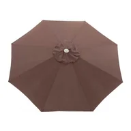 Parasole ogrodowe - Plandeka do parasola poliestrowego brązowa 300x300 cm - miniaturka - grafika 1