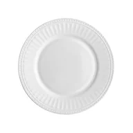 Talerze - Talerz płytki Roma 25 cm biały - miniaturka - grafika 1