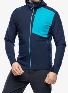 Kurtka softshell La Sportiva Descender Storm Jkt - deep sea/tropic blue - Kurtki narciarskie - miniaturka - grafika 1
