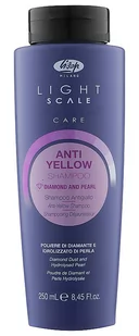 Lisap Light Scale Anti-Yellow szampon ochładzający odcień blond 250ml - Szampony do włosów - miniaturka - grafika 1