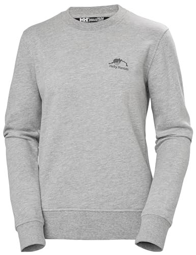 Helly Hansen Damska bluza z grafiką W Nord, 953 szary melanż, L