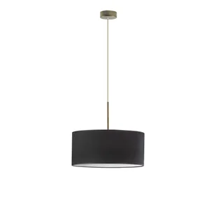 LYSNE Regulowany żyrandol z welurowym abażurem SINTRA VELUR fi 40 cm kolor czarny 14531V/61421 kolor czarny - Lampy sufitowe - miniaturka - grafika 7
