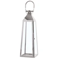 Poduszki ogrodowe - Beliani Lampion srebrny 53 cm CRETE - miniaturka - grafika 1